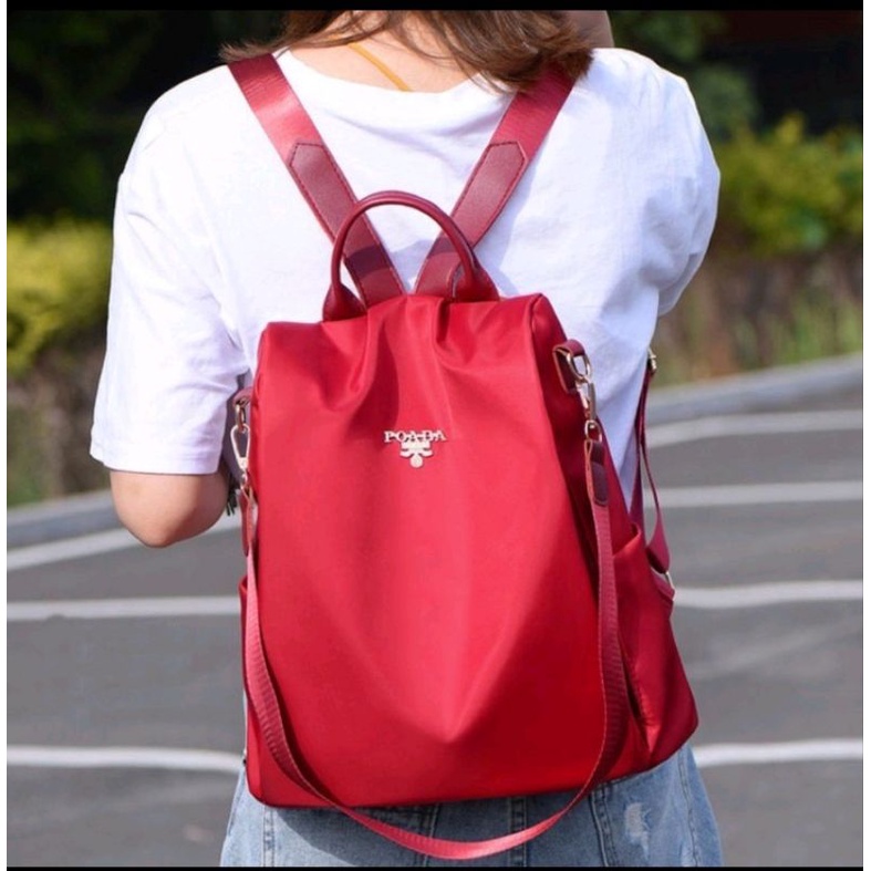Ba lô chống trộm khoá kéo phía sau lưng💝thời trang💝dễ thương💝tiện lợi