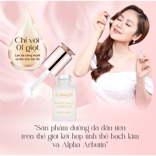 Tinh Chất Trắng Da Bạch Kim Cessées