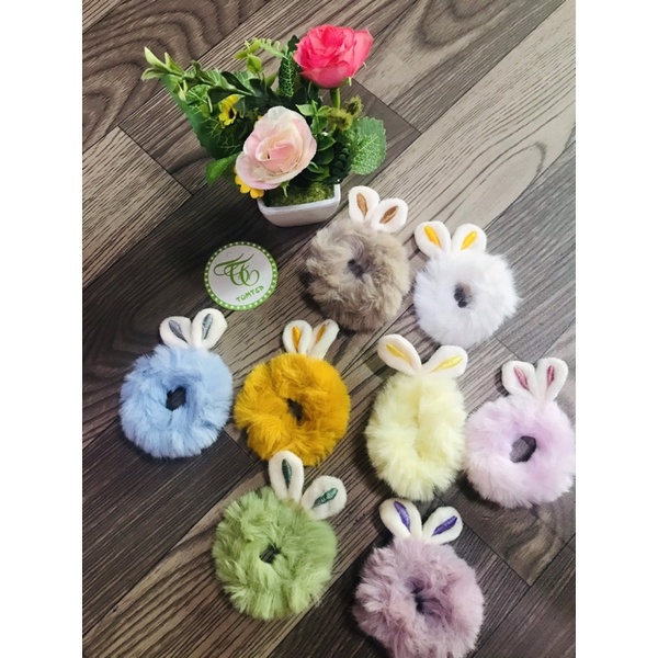 thun cột tóc lông mềm mịn lấy màu ngẫu nhiên( shop chuyên sỉ)