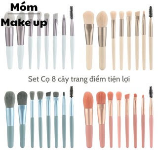 Bộ cọ trang điểm 8 Cây Vintage