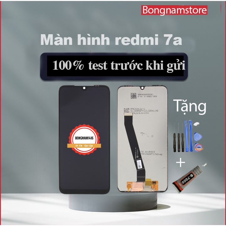 Màn hình redmi 7a tặng kèm bộ sửa và keo bán b7000 bongnamstore.