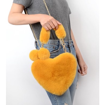 ❤️Túi chéo hình trái tim được khảm với một chiếc nơ Nhật Bản đáng yêu❤️ TTF592