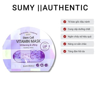 Mặt nạ giấy banobagi stem ceel vitamin mask đủ màu