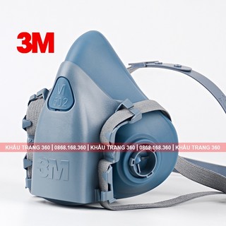 Thân mặt nạ 3M 7502 (không gồm phụ kiện Phin lọc và Bông lọc)