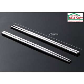 Bộ 5 Đôi Đũa Inox Cao Cấp