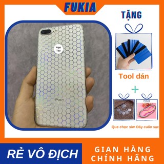 Miếng dán PPF 4D hoạ tiết Tổ Ong Đa Sắc dành cho IPhone 14/14Plus/14Pro/14Promax/13/13Pro/13Promax/12/12Pro/12prm TT052