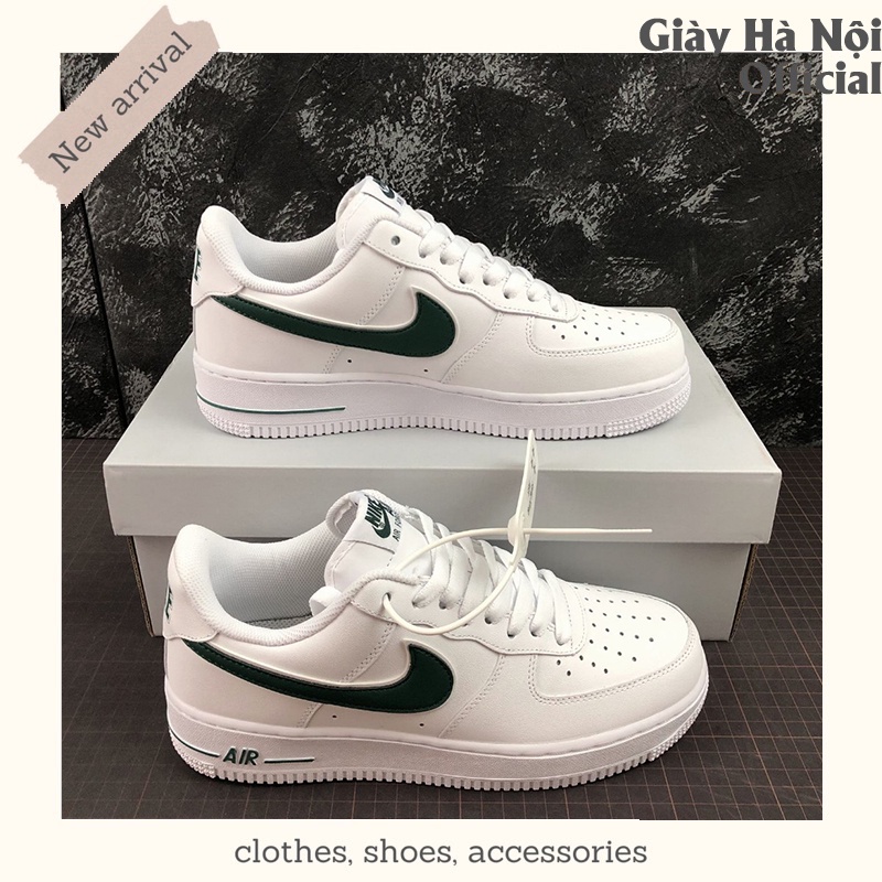 Giày Nike_Vệt Xanh Lá AF1, Giày Air Force 1 Vệt Xanh Lá Thể Thao Hàng Cao Cấp