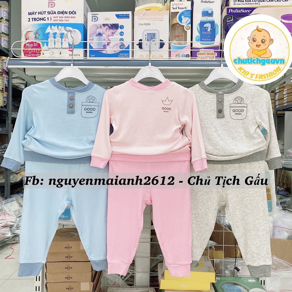 Bộ quần áo dài hãng Goodmama cho bé từ 6 tháng đến 3 tuổi