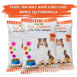Thức ăn hạt cho chó IQ Apro 500gr - Hạt khô cho chó mọi lứa tuổi