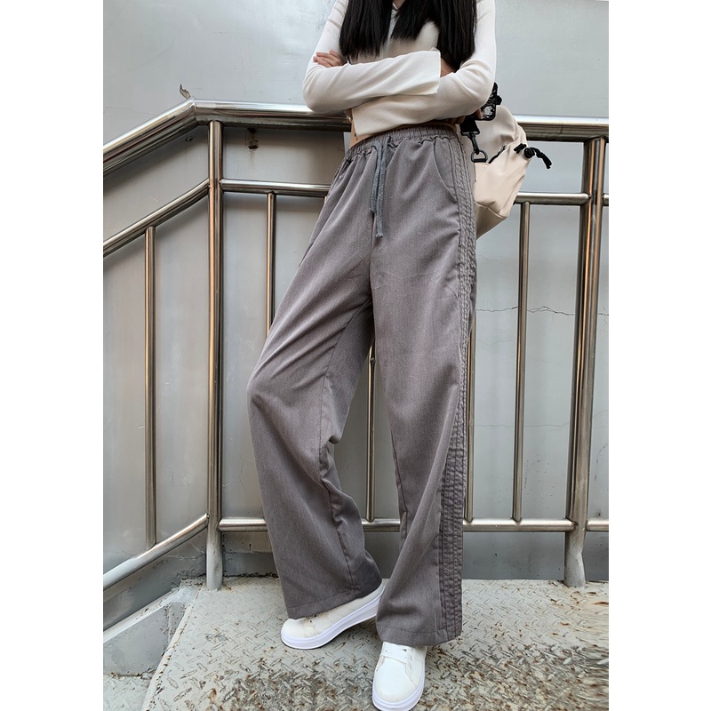 NRVP Quần Thể Thao Dài Dáng Rộng Phong Cách Thời Trang Hàn Quốc