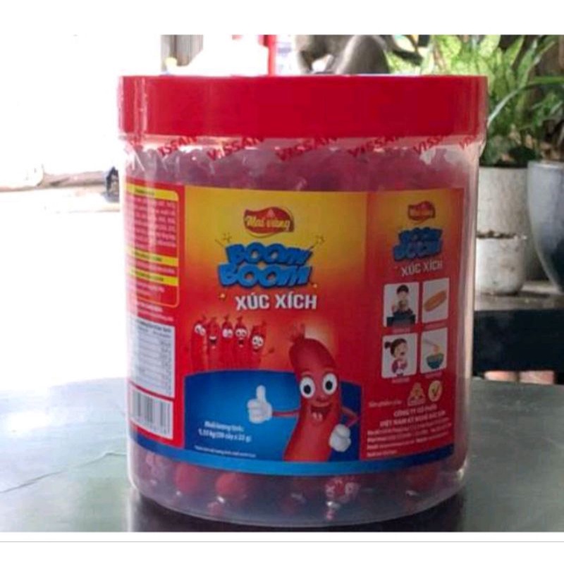 Xúc Xích Tiệt Trùng Boom Boom 23g/cây