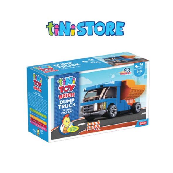 TiNiStore-Đồ chơi lắp ráp xe chạy trớn TINITOY