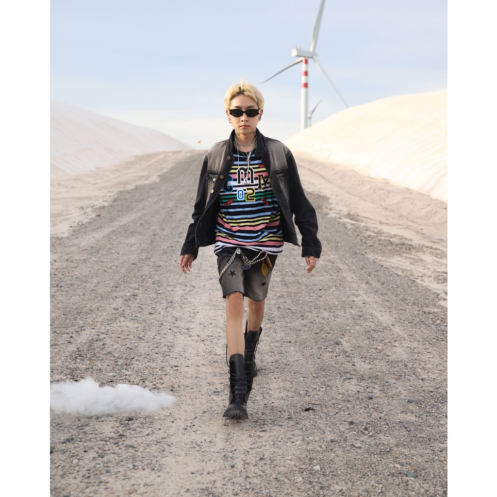 Quần short Jean  CMM 9 stars V2