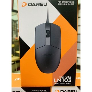 Chuột máy tính  Dareu LM103 Black (USB/Đen)