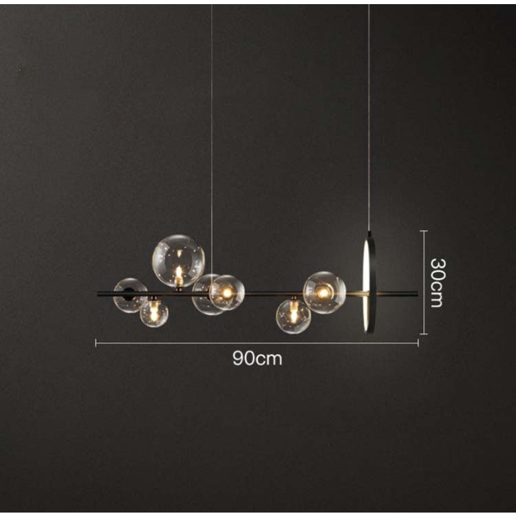 Đèn thả 7 bóng HIỆN ĐẠI trang trí nội thất SANG TRỌNG