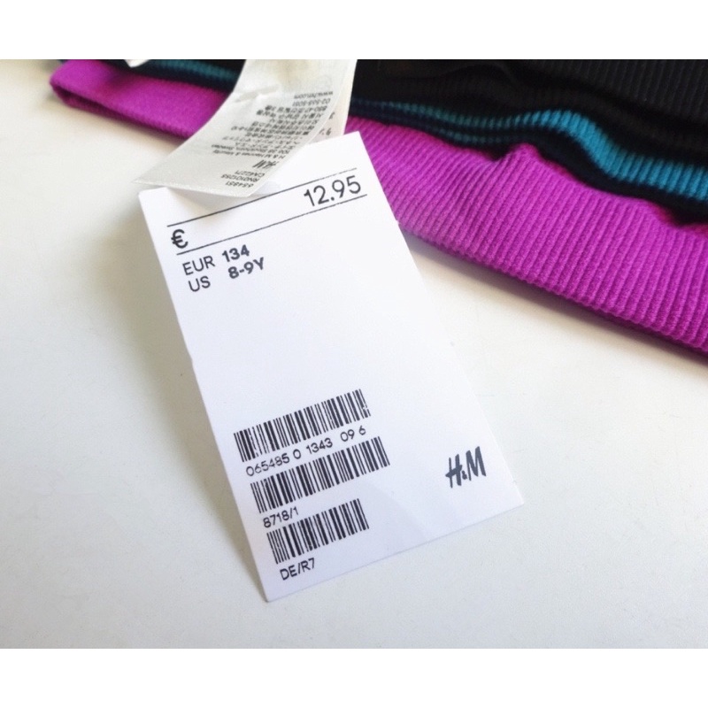 Quần legging bé gái HM 9+ tuổi  Quần tất thể thao co giãn thoáng khí xuất dư 1022