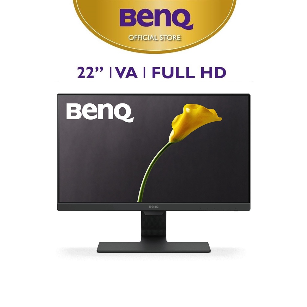 Màn hình máy tính BenQ GW2280 22 inch VA Full HD bảo vệ mắt phù hợp làm việc văn phòng, học tập, giải trí cá nhân