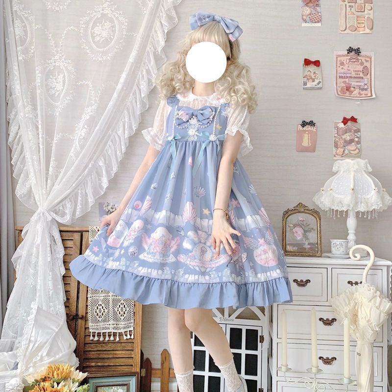 Đầm Lolita Dễ Thương Dành Cho Nữ