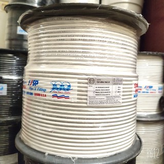 Dây angten rg6 lõi ccs 80 sợi sp trắng sino cuộn 305m rg6/5c-fb/ccs/80/sp/tr/305