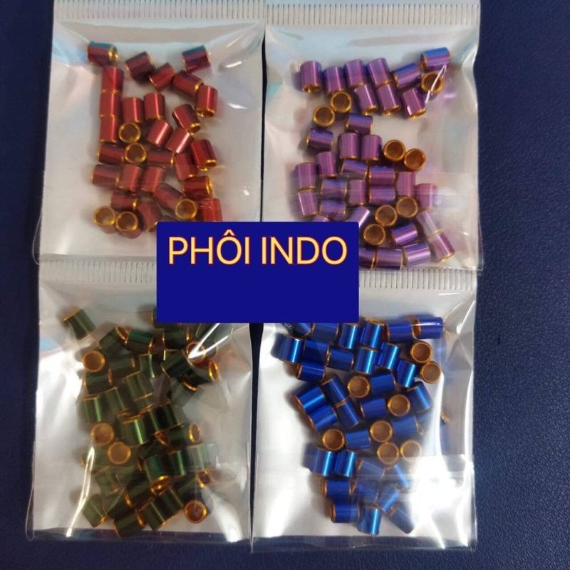 SET 10 VÒNG ĐEO CHÂN CHIM CHÀO MÀO - CHOÈ LỮA SS - KHẮC TÊN THEO YÊU CẦU - PHÔI INDO