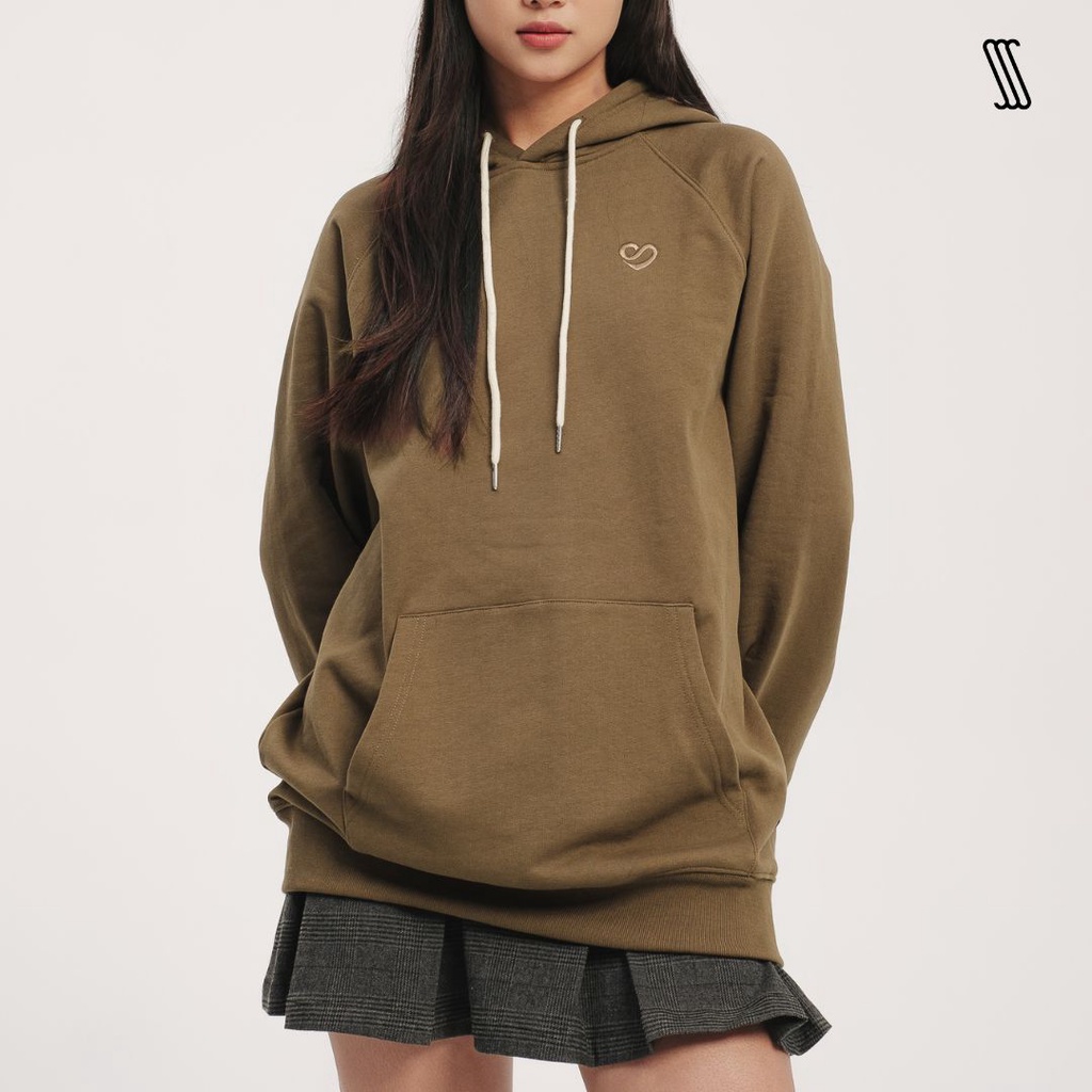 Áo hoodie nam nữ SSSTUTTER thêu logo chữ S cách điệu LOGO RAGLAN HOODIE