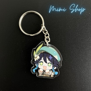 Móc khóa Genshin Impact Chibi Dễ Thương