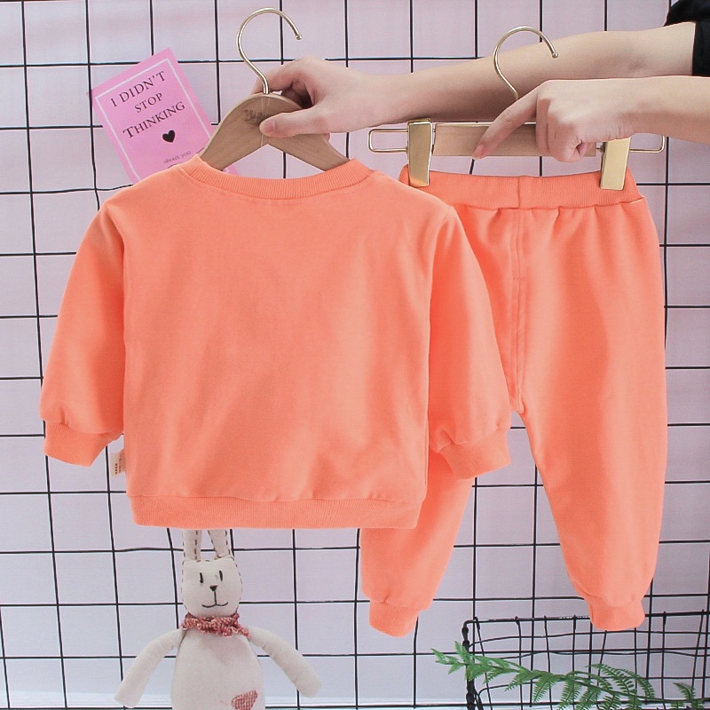 💛 Sale Rẻ - Bán Nhanh 💛 Bộ dài tay thu đông hoặc buổi tối cho bé trai và bé gái - Cotton nỉ da cá giữ ấm nhẹ - XG060