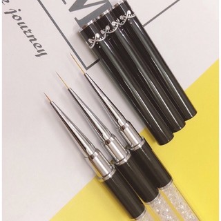 Cọ nét cán đá,cọ vẽ làm nail đủ size