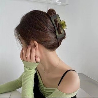 Kẹp Tóc Cá Mập Màu gradient Thời Trang Cá Tính