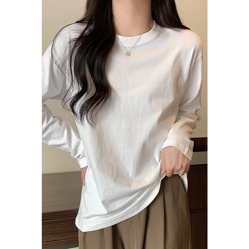 NRVP Áo Thun Nữ Dài Tay Thời Trang Hàn Quốc 2023