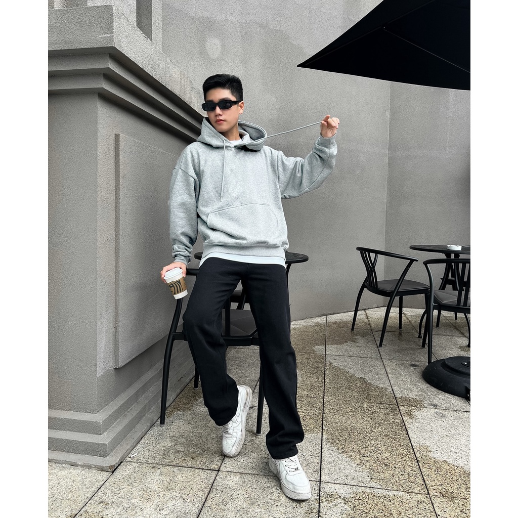 ÁO HOODIE NỈ BÔNG COTTON 100% UNISEX NAM NỮ CAO CẤP