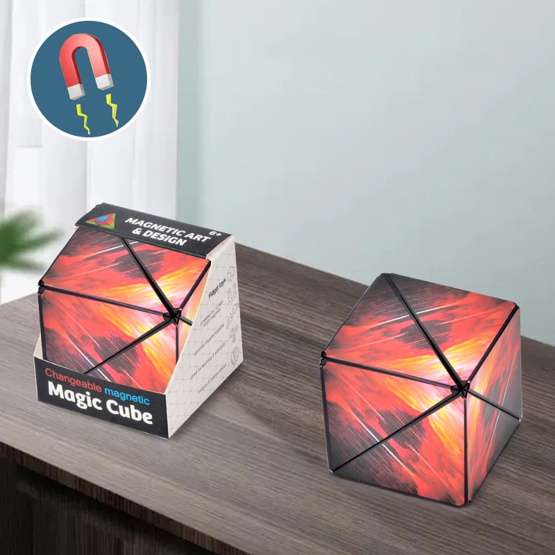 Đồ Chơi Fidget Cube 3D Nam Châm Thần Kì Dành Cho Trẻ Em