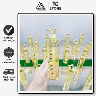 Dầu dưỡng body oil 4% bha dưỡng da trắng mướt mịn màng hỗ trợ viêm nang lông