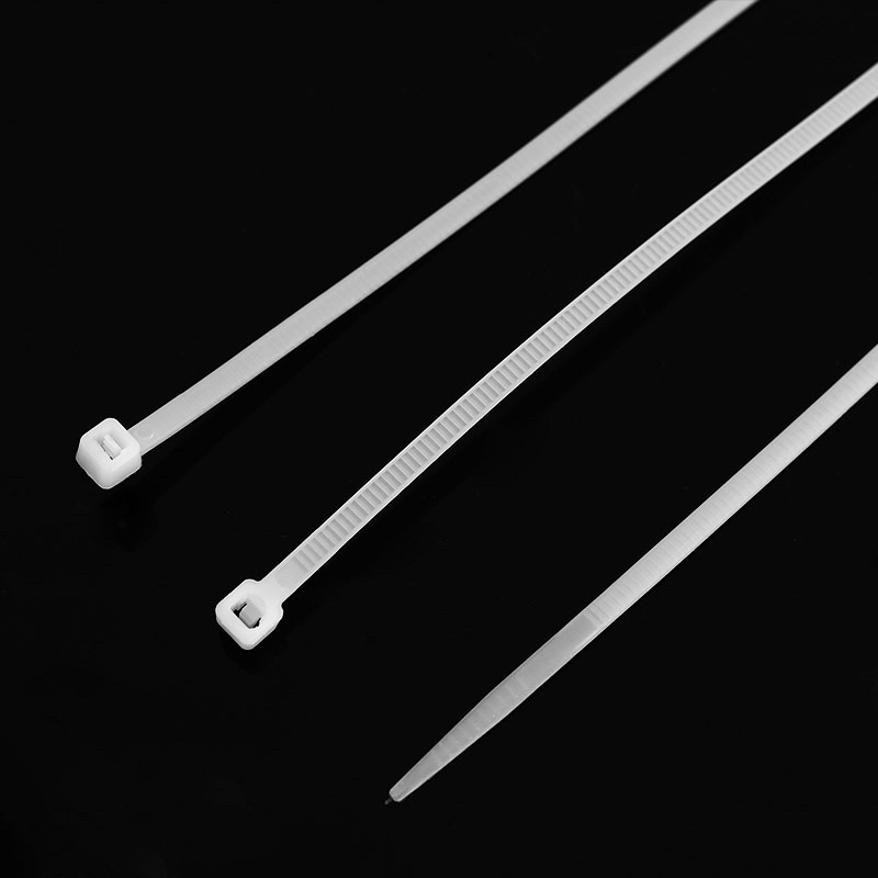 Set 100 Dây Thít, Dây Rút Nhựa Đen, Trắng 30cm Chắc Chắn Tiện Dụng