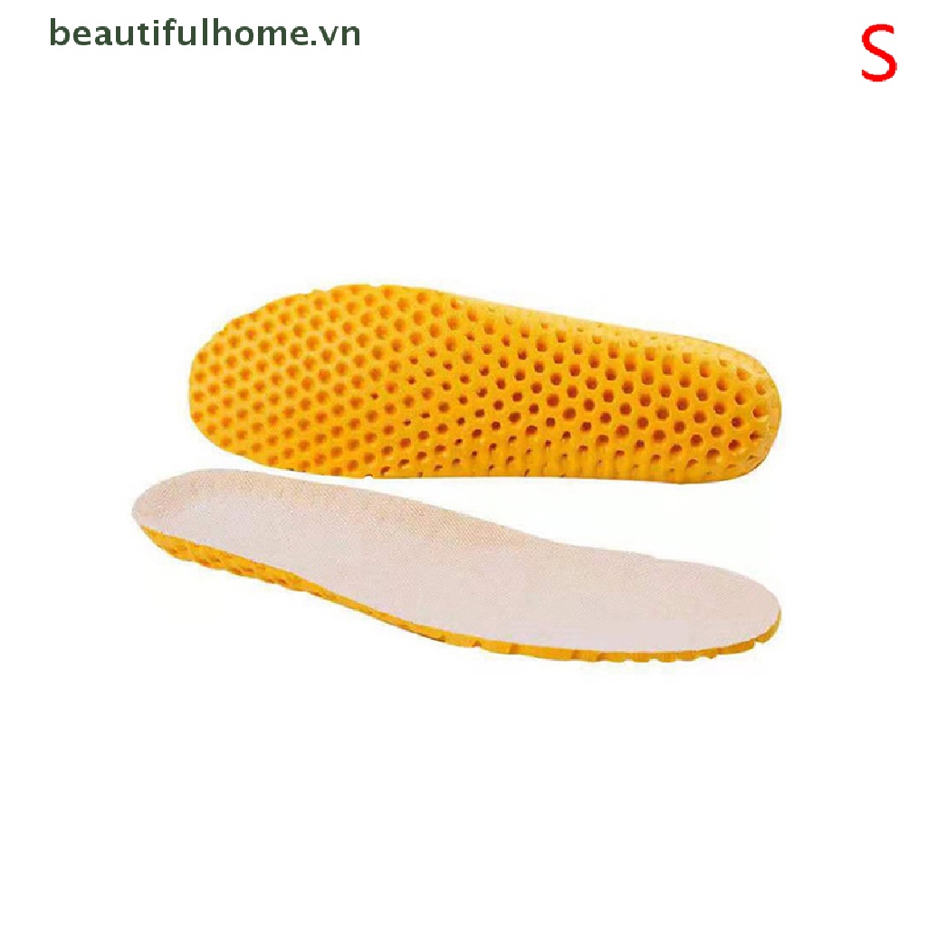 Bộ 2 Miếng Lót Giày Thể Thao Chỉnh Hình Bằng Cao Su Non Cho Nam &amp; Nữ