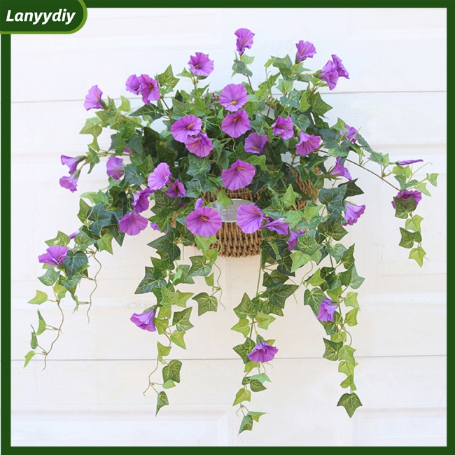 1 Chùm Hoa Nhựa Giả Treo Tường Trang Trí