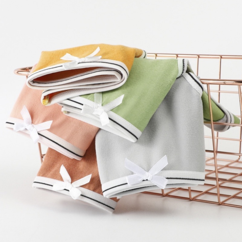 Quần Lót Màu Trơn Thoáng Khí Thoải Mái Thời Trang Chất Lượng Cao Cho Nữ