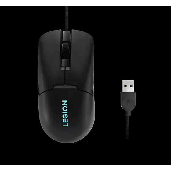 [ELCL888 giảm 8%] Chuột Chơi Game Lenovo Legion M300s RGB Gaming Mouse Up to 8,000 DPI (Shadow Black) New 100%