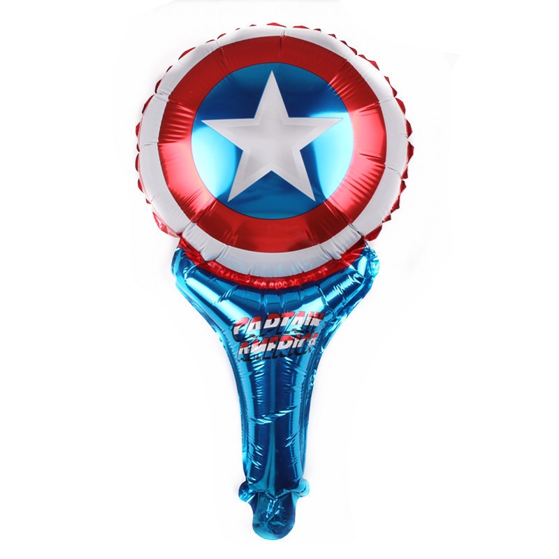 Bong Bóng Lá Nhôm Hình Hoạt Hình Siêu Anh Hùng Trang Trí Tiệc