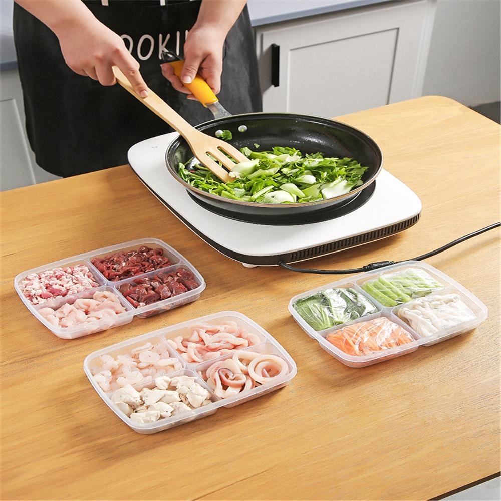 Hộp Đựng Thức Ăn Đông Lạnh / Trái Cây Để Tủ Lạnh Thiết Kế Nhỏ Gọn Tiện Dụng