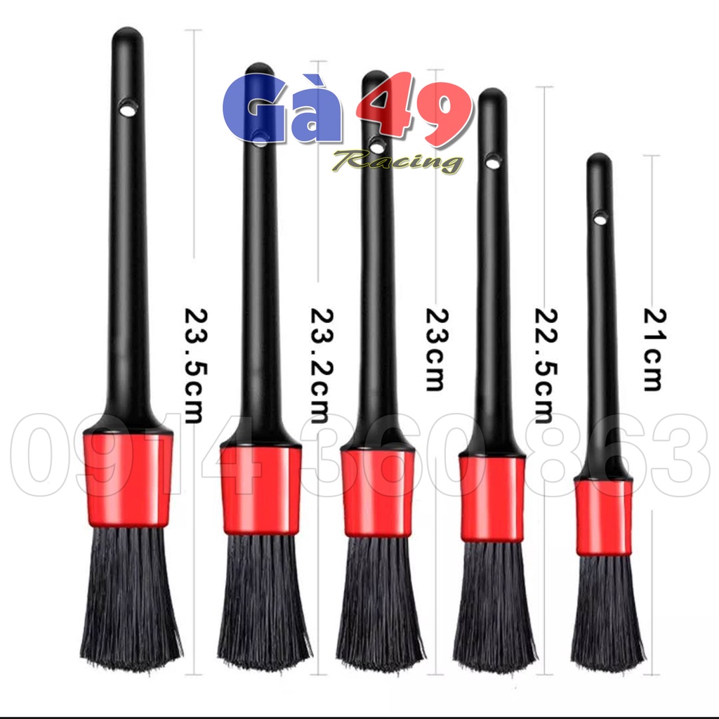 Cọ rửa chi tiết xe máy ô tô vệ sinh nội thất