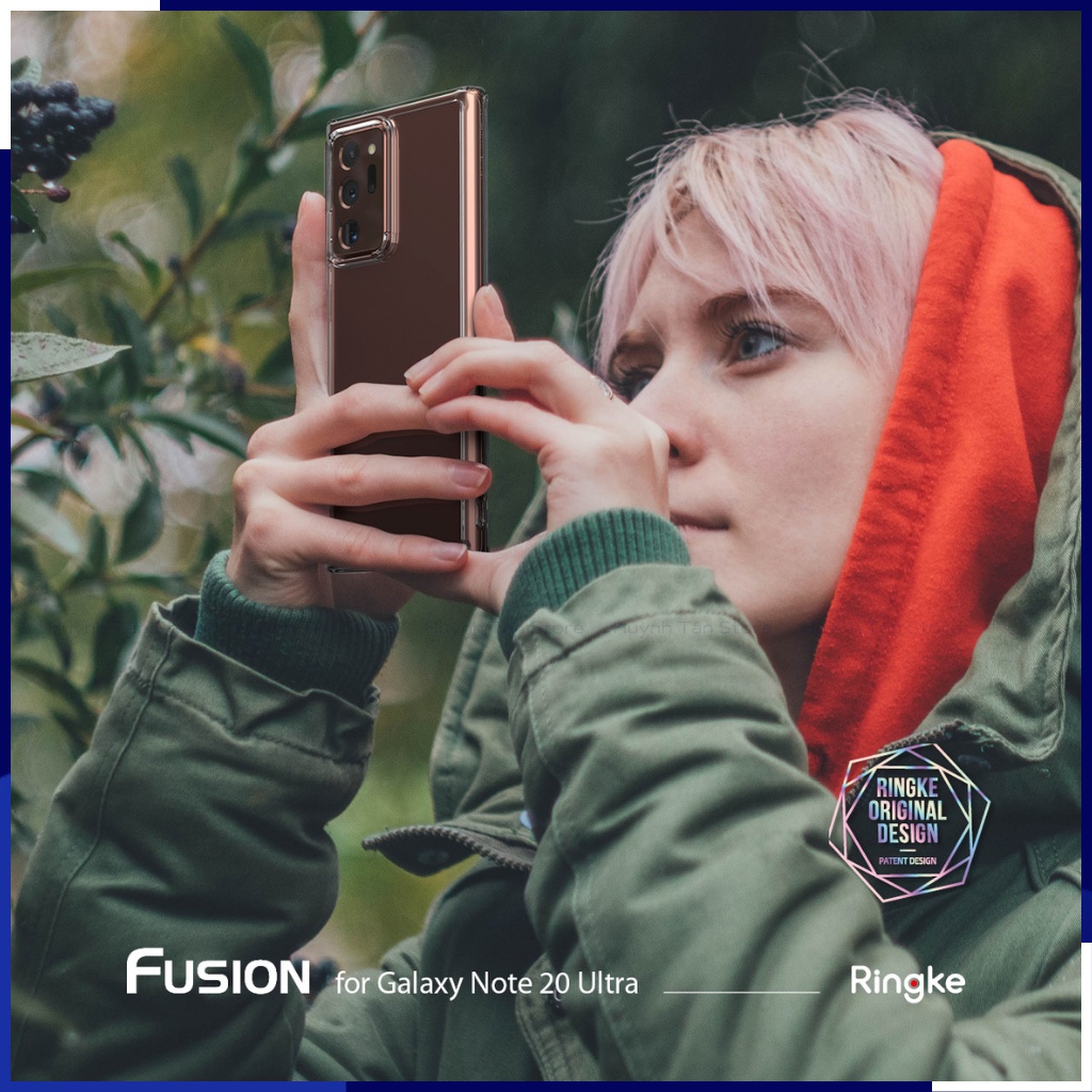 Ốp lưng note 20 ultra note 20 RINGKE chính hãng trong suốt chống sốc FUSION X chống ố vàng phụ kiện điện thoại huỳnh tân