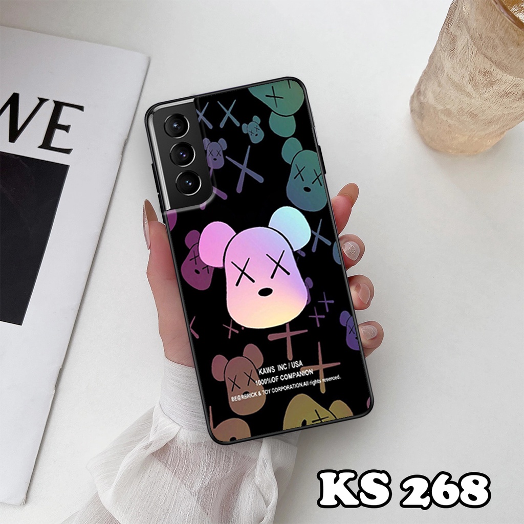 Ốp lưng Samsung S21 - S21 Plus - S21 Ultra - S21 FE - Ốp Samsung in hình Gấu B.Ŗİ.ÇK - Lưng nhám viền TPU cao cấp