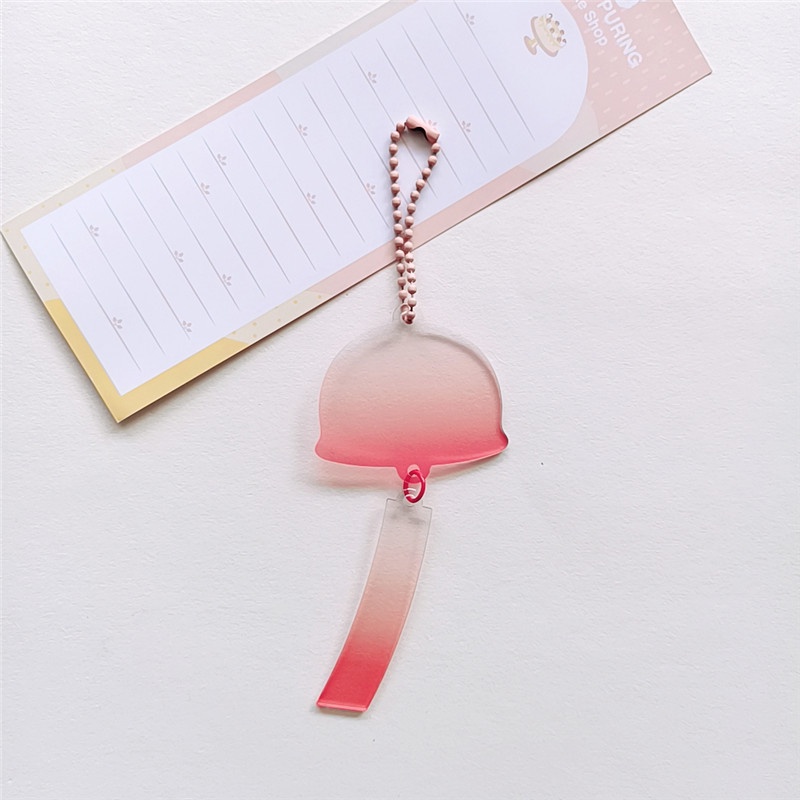 Chìa khóa Acrylic chuông gió thay đổi dần dần