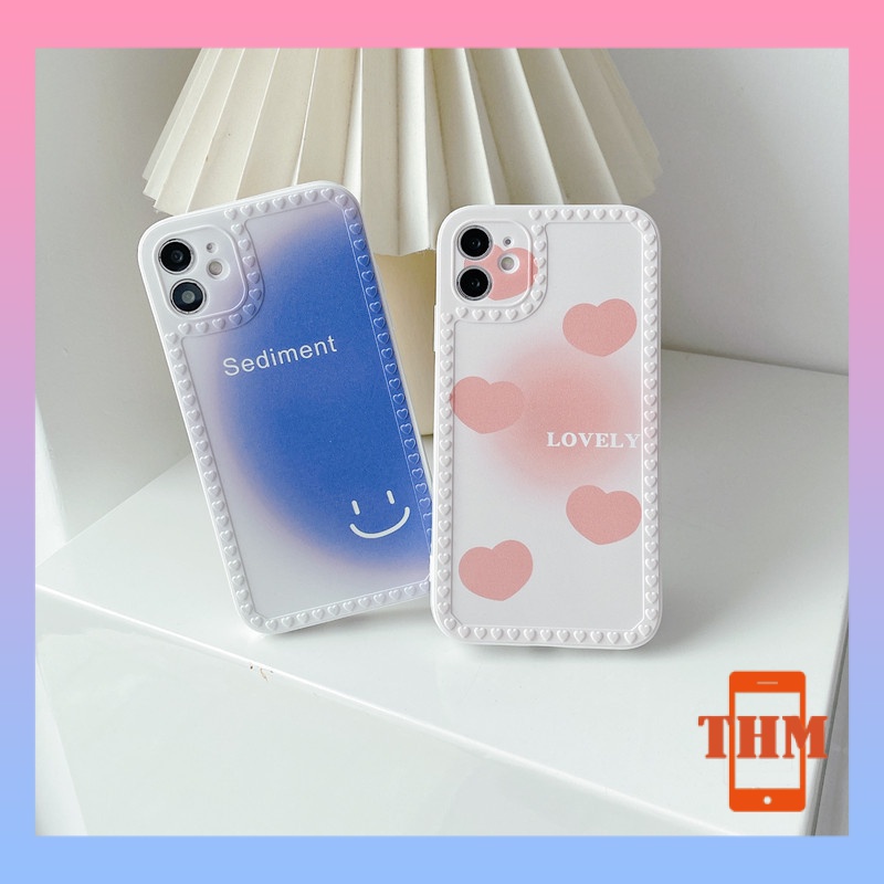 Ốp lưng Điện Thoại Hình Trái Tim Hồng Cho 6/6plus/6s/6splus/7/7plus/8/8plus/x/xr/xs/11/12/13/pro/max/plus/promax-3023