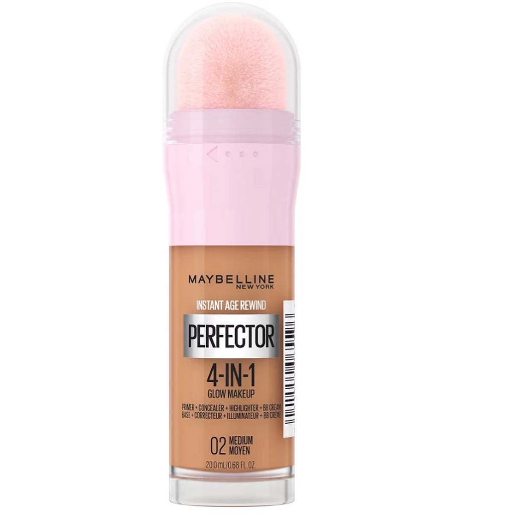 KEM NỀN ĐA NĂNG MAYBELLINE INSTANT AGE REWIND PERFECTOR 4IN1 GLOW - 12764