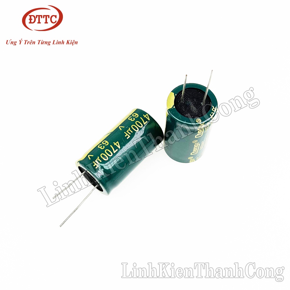 Tụ Hóa 4700uF 63V  Tần Số Cao