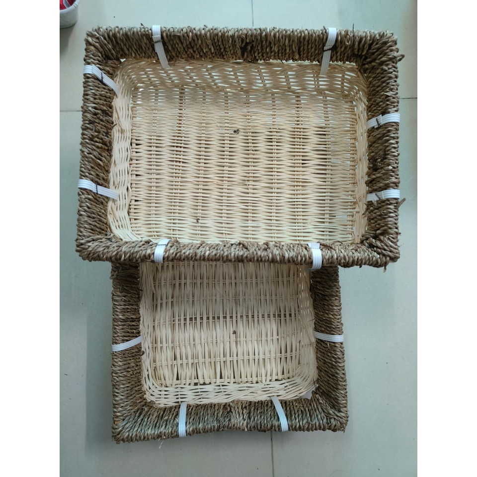 Khay mây gói quà cao cấp