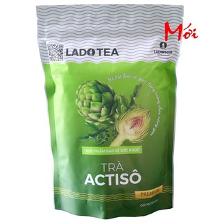Trà actiso đà lạt ladophar giúp mát gan, thông mật, lợi tiểu