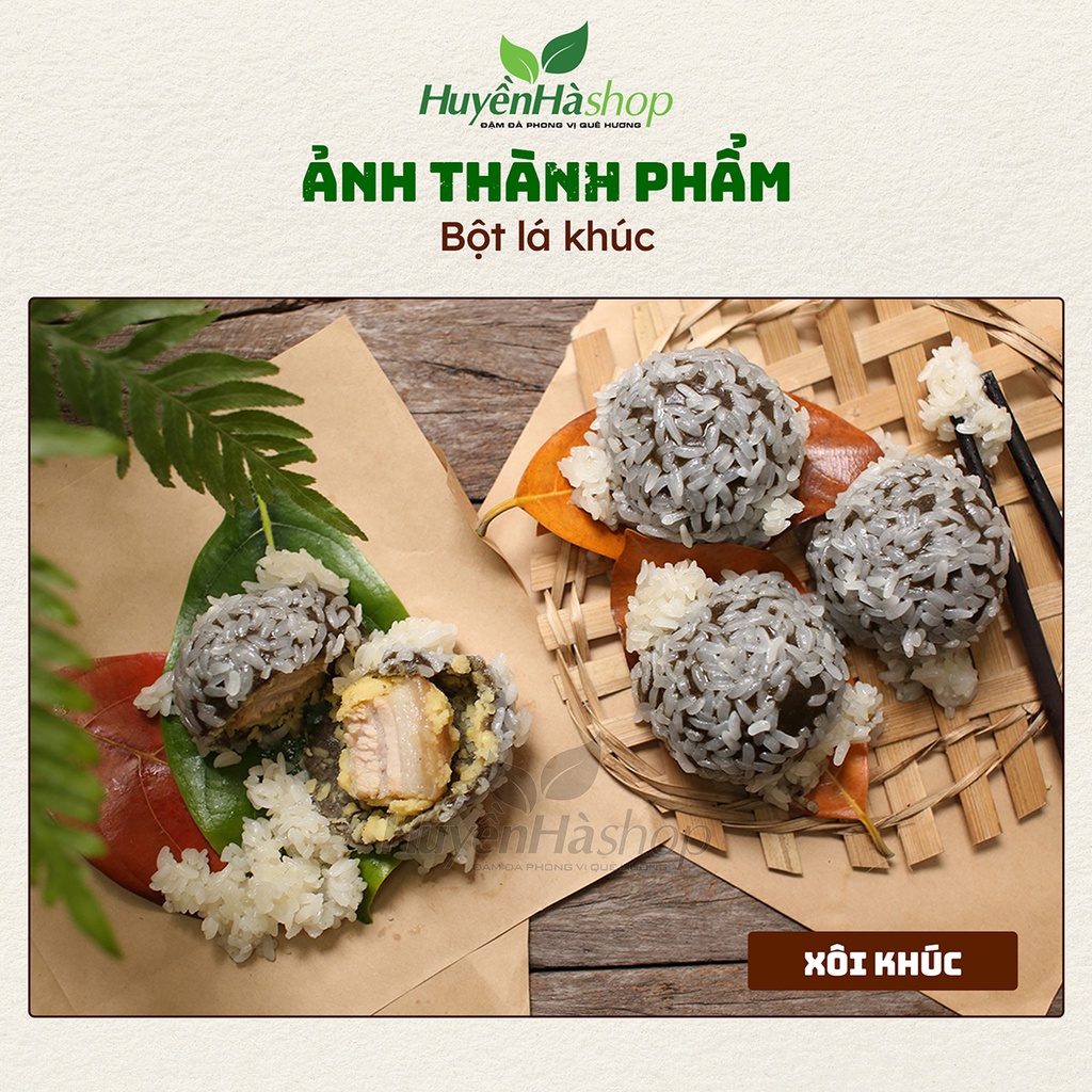 Bột Lá Khúc  Sấy Khô Nguyên Chất 100% - Bột Làm Bánh Khúc, Xôi Khúc Thơm Ngon - Huyền Hà Shop